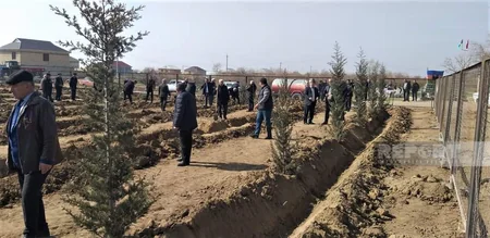 Biləsuvarın Əsgərabad kəndində “Heydər Əliyev adına park” salınıb