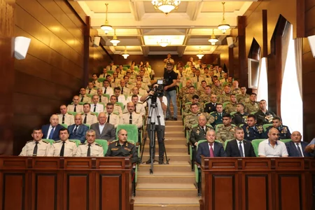 Hərbi Prokurorluqda qazilərlə görüş keçirilib