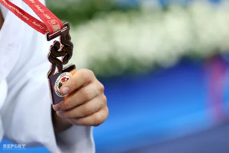 Rövnəq Abdullayev cüdo üzrə dünya çempionatı qaliblərinin mükafatlandırılması mərasimində iştirak edib - FOTO