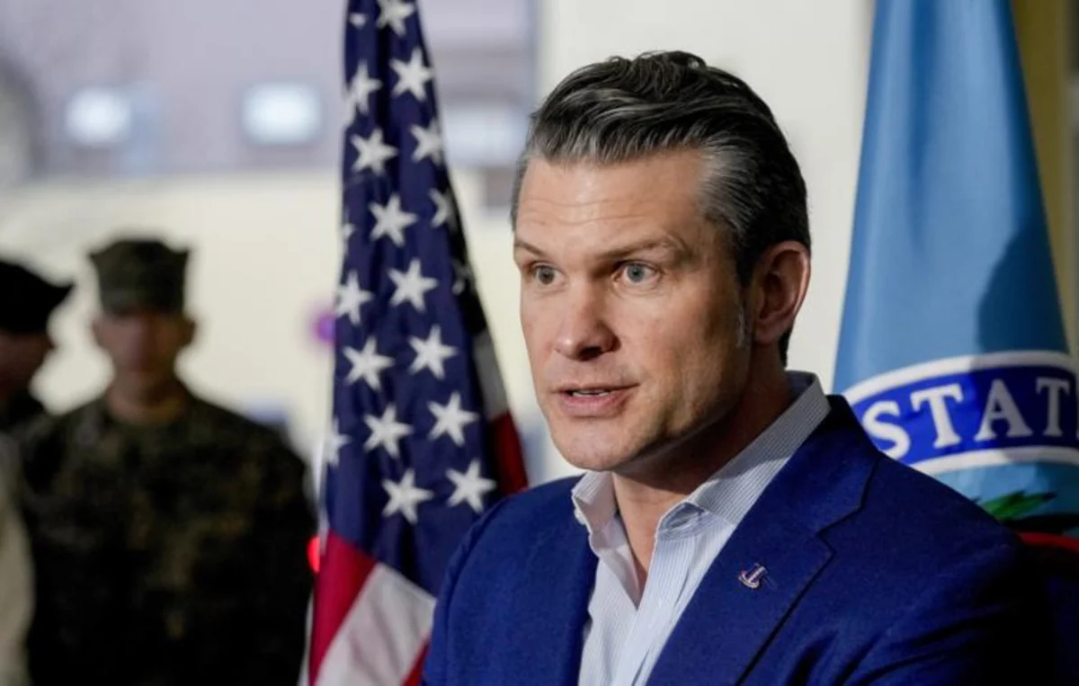 Hegseth orders Pentagon to cut number of senior generals by 20%