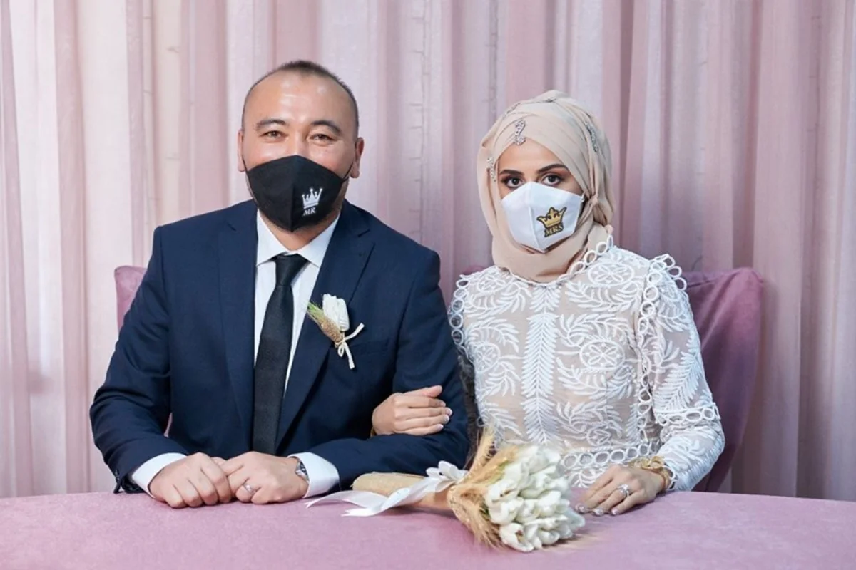 Azərbaycanlı və türkiyəli müəllim karantində ailə qurdu