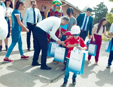 AccessBank kollektivi Gəncədəki SOS uşaq kəndini ziyarət edib
