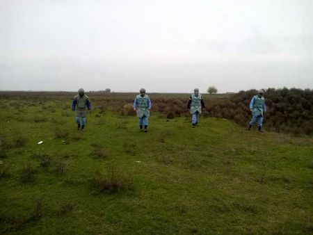 Ağcabədidə minaatan mərmisi tapılıb