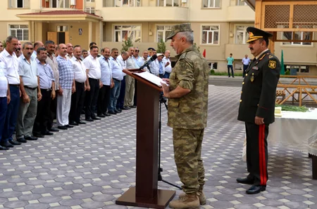 Gəncədə 146 hərbi qulluqçuya yeni mənzil verilib