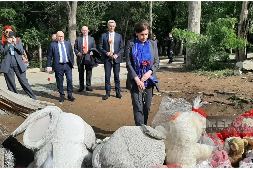 French ambassador on visit to Ganja 