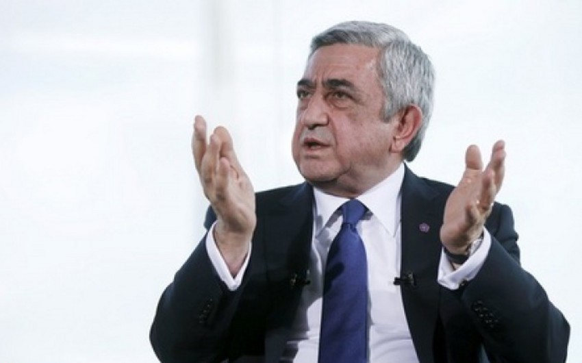 ​Ermənistanda etirazçılar ölkə prezidentinin bağına girmək istəyiblər