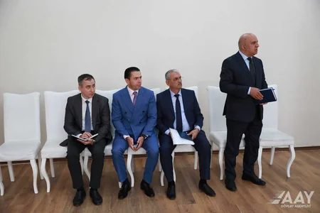 Saleh Məmmədov Masallıda vətəndaşları qəbul edib