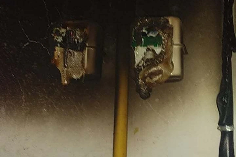 Bakıda iki qaz sayğacı yandırılıb