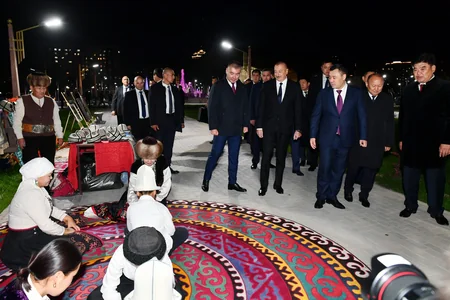Bişkekdə Qırğızıstan-Azərbaycan Dostluq Parkı açılıb