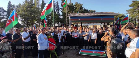 Şəhid İsa Kəlbiyev Cəlilabadda dəfn edilib