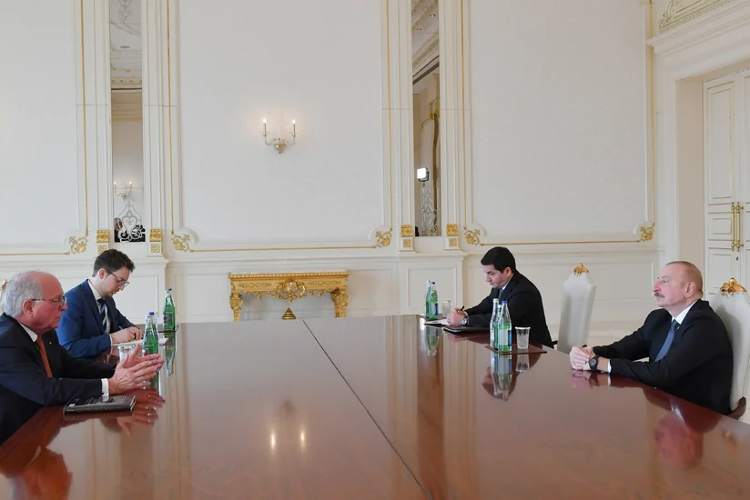 İlham Əliyev Münxen Təhlükəsizlik Konfransı Fondunun prezidentini qəbul edib - YENİLƏNİB