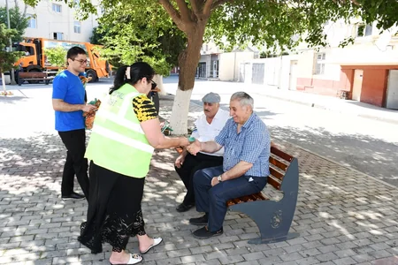 Xəzər rayonunda 400-dən çox zibil konteyner meydançası yaradılıb