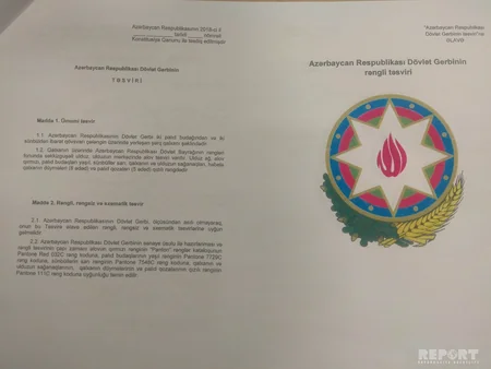 Dövlət Bayrağı, Dövlət Gerbi və Dövlət Himni haqqında yeni qanunlar qəbul olunacaq - YENİLƏNİB