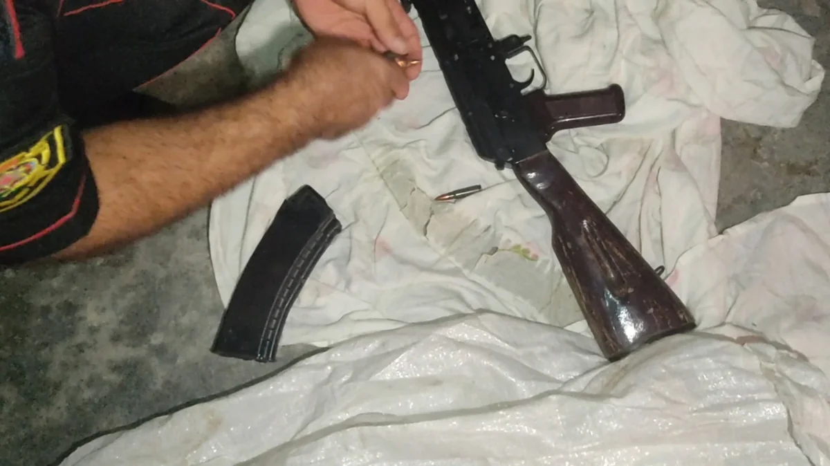 Gəncə sakinindən silah götürülüb