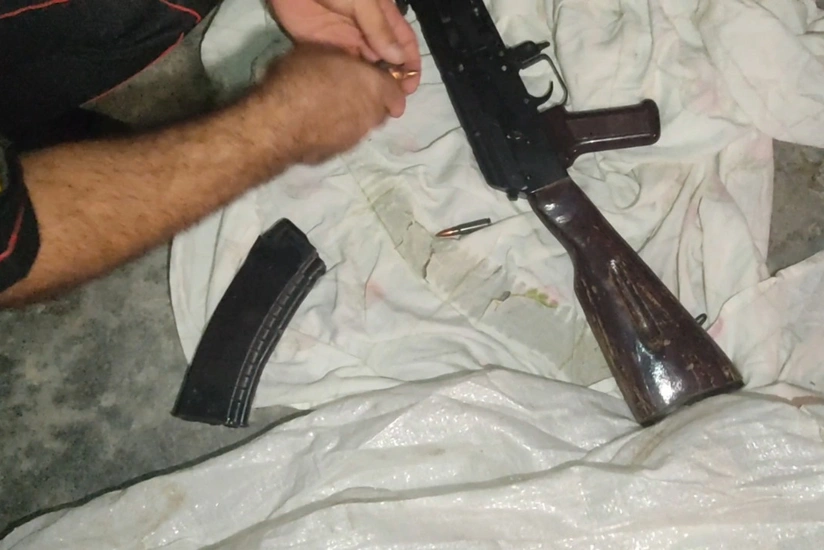 Gəncə sakinindən silah götürülüb