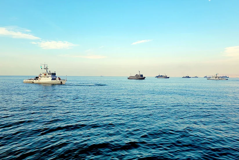 Хазри-2023:  Военные корабли отработали ряд задач во взаимодействии с другими видами войск