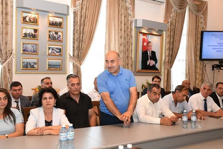 Qaçqınkomda Ağdamın işğal günü ilə bağlı tədbir keçirilib