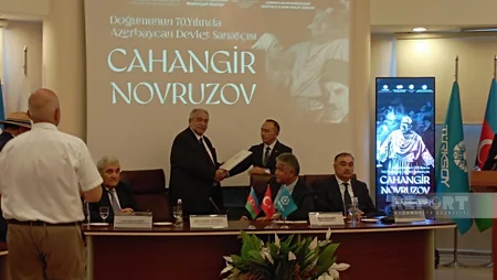 Xalq artisti Cahangir Novruzovun Ankarada 70 illik yubileyi keçirilib