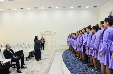 Sumqayıtda Uşaq İncəsənət Məktəbinin açılışı olub