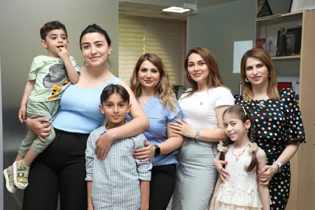 Festive atmosphere at Report News Agency on Children's Day