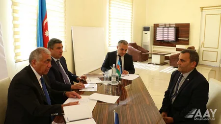 Saleh Məmmədov Qazaxda vətəndaşları qəbul edib