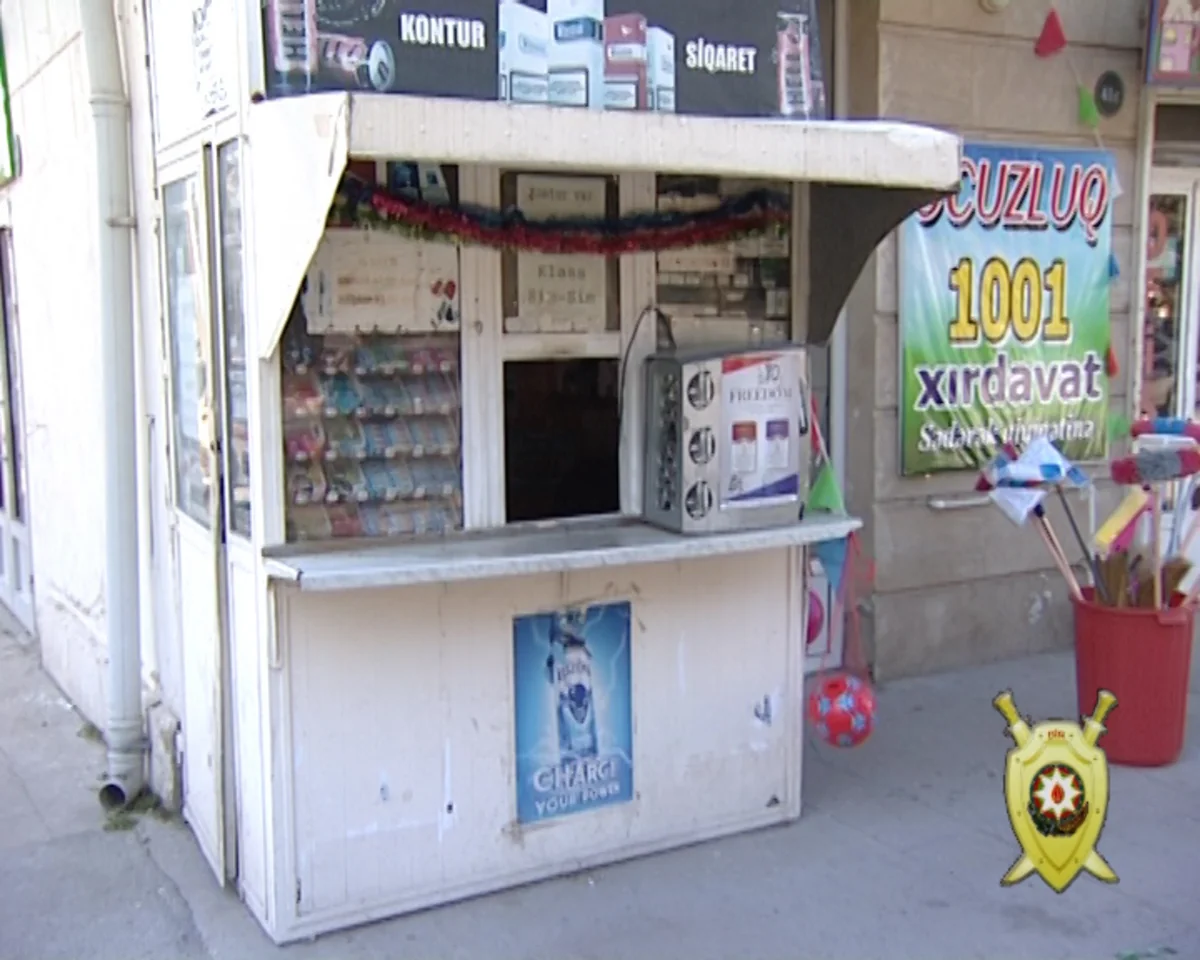 Bakıda köşkdən oğurluq etmək istəyən Gürcüstan vətəndaşı saxlanılıb