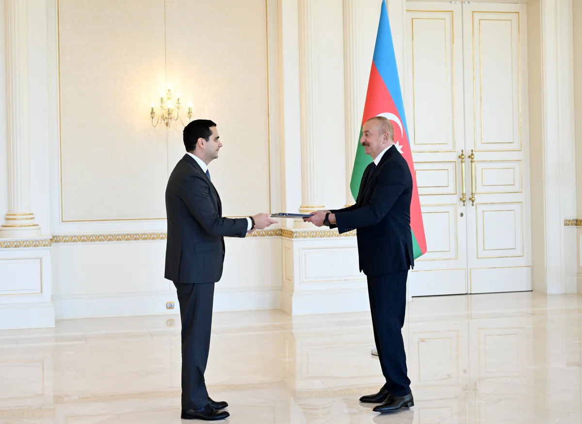 Ilham Aliyev receives credentials of Slovakia's newly appointed ambassador to Azerbaijan