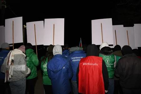 Xankəndi-Laçın yolu: etirazçılar dünya ictimaiyyətini ekologiyanı qorumağa çağırırlar