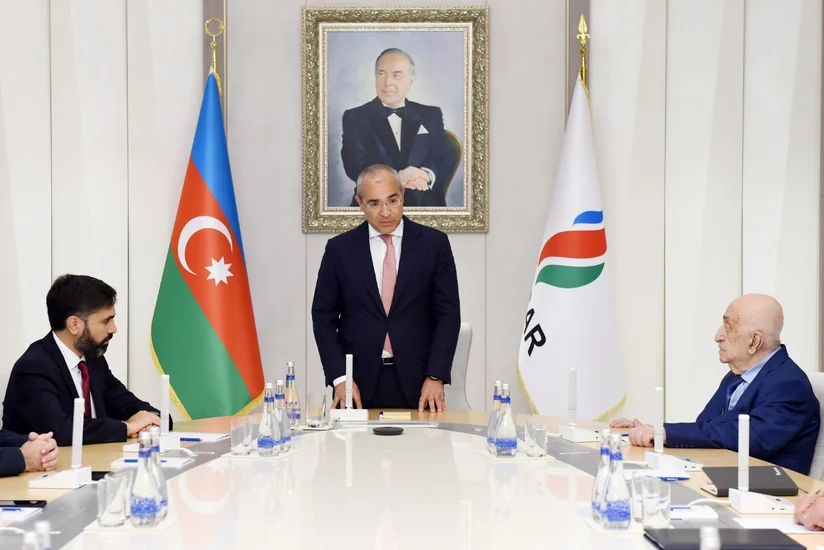 Состоялась встреча с вновь назначенными вице-президентами SOCAR