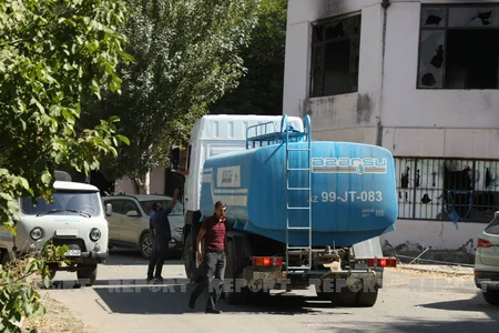 Laçın şəhərindəki hərbi və mülki obyektlər on gün ərzində su ilə təchiz ediləcək