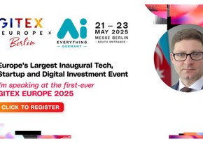 Azərbaycan Almaniyada keçiriləcək “GITEX Europe” tədbirində təmsil olunacaq