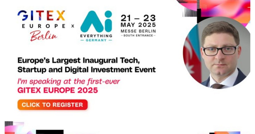 Азербайджан будет представлен на мероприятии GITEX Europe в Германии