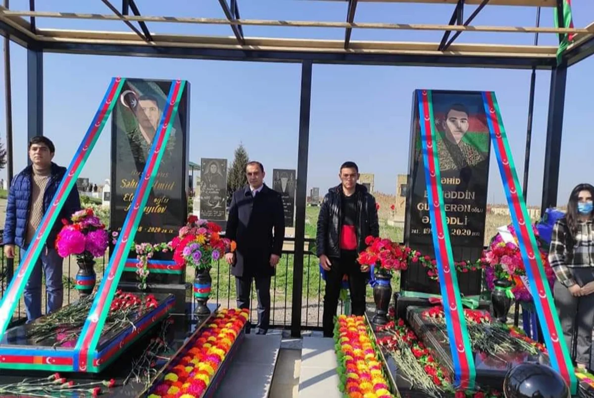 Biləsuvarda şəhidin 33 yaşı qeyd olunub 