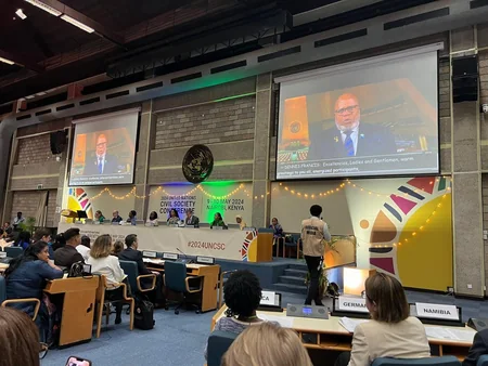 Azerbaijani delegation participates in UN Civil Society Conference