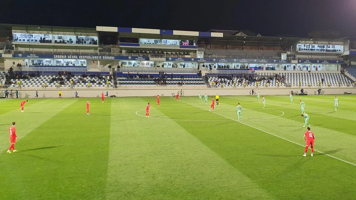 Азербайджан проиграл Беларуси в товарищеском матче