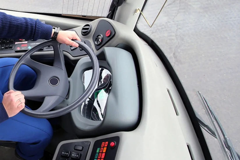 Bakıda sərnişin avtobus sürücüsünü döyüb