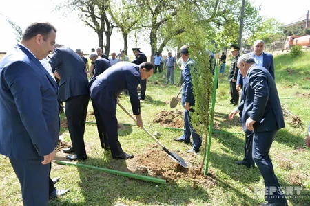 Lənkəranda Heydər Əliyevin anadan olmasının 94-cü ildönümü qeyd olunub - FOTO
