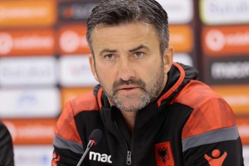 Albaniya milli komandasının baş məşqçisi istefaya göndərilib