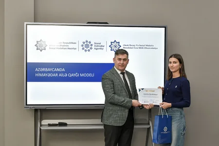 “Övladlığa götürmə sahəsində göstərilən xidmətlər”lə bağlı media nümayəndələrinə təlim keçirilib