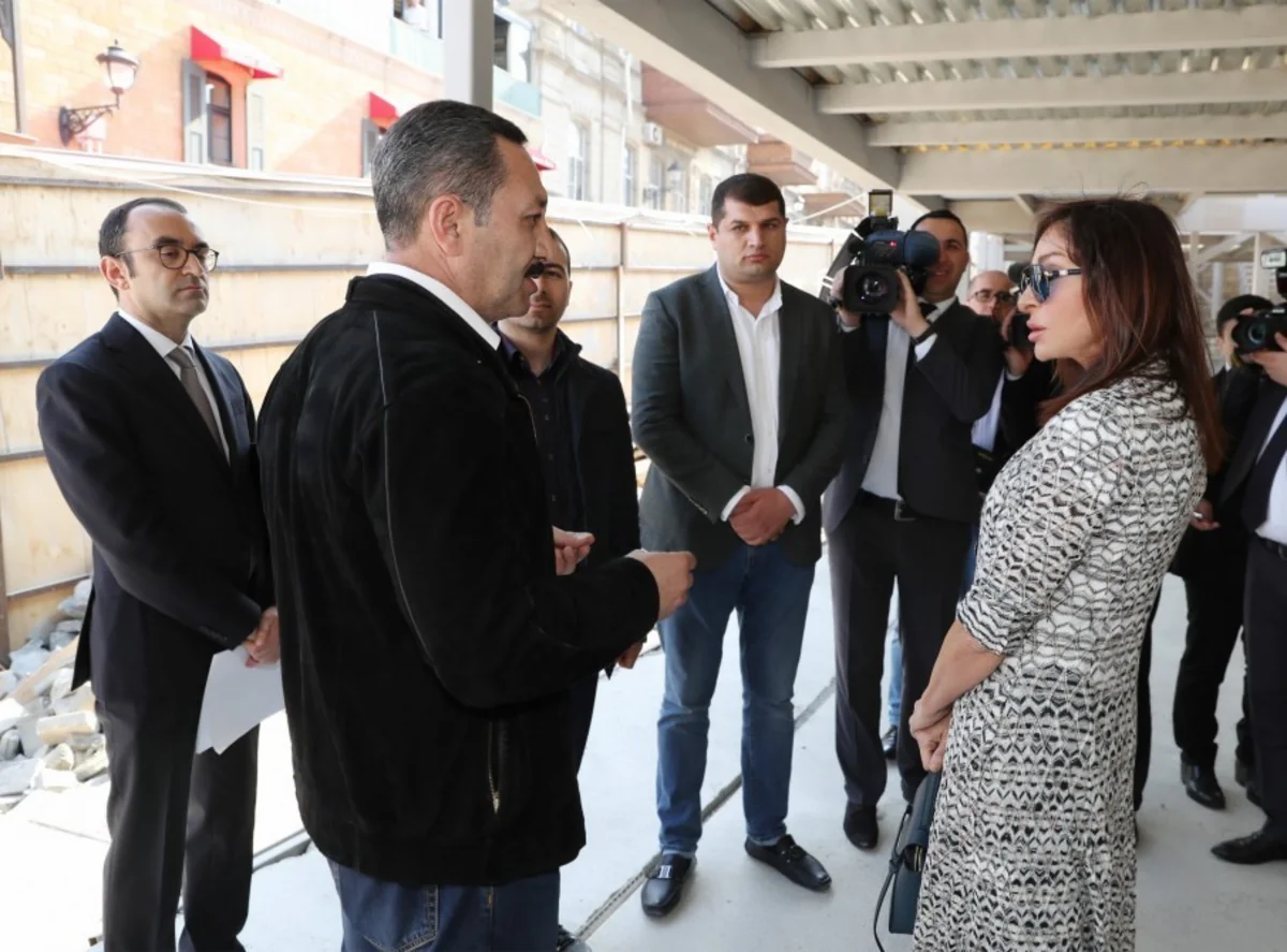 Mehriban Əliyeva: “İçərişəhər” qoruğunda qala divarının heç bir daşına da ziyan vurmaq olmaz və heç zaman vurulmayacaq - VİDEO