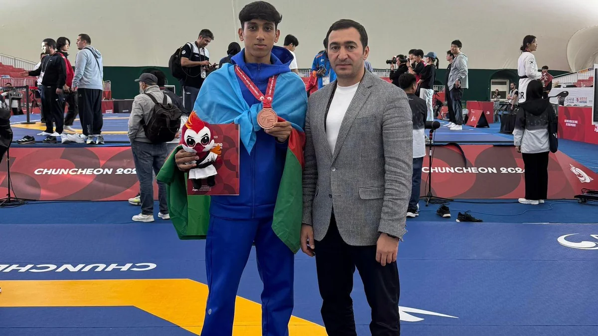 Azərbaycan taekvondoçusu dünya çempionatında bürünc medal qazanıb