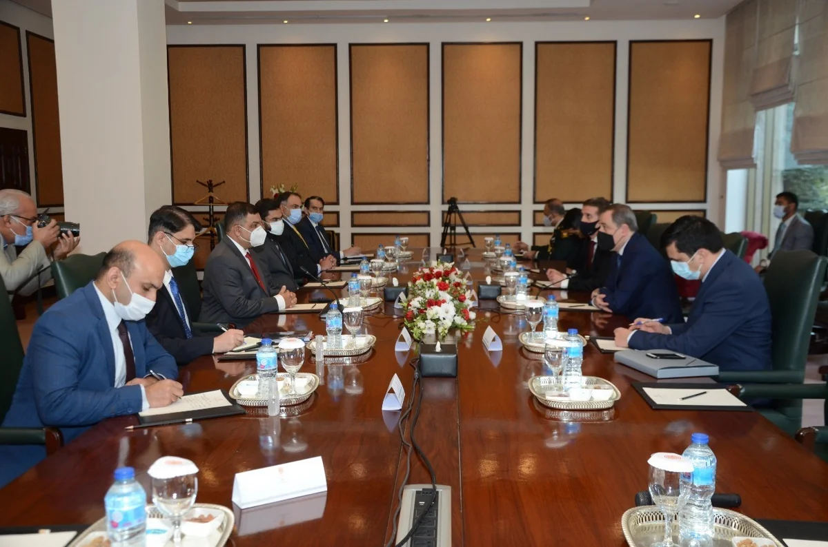 Ceyhun Bayramov Pakistanın Sərhəd İşlər Təşkilatının baş direktoru ilə görüşüb