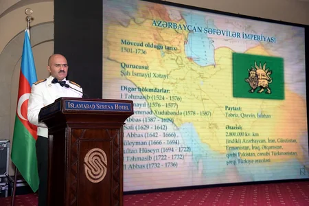 Azərbaycan Ordusunun 100 illik yubileyi Pakistanda təntənəli qeyd olunub