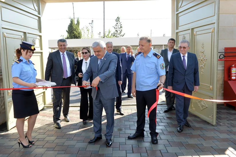 SOCAR-ın Fontana Qarşı Dağmədənxilasetmə Hərbiləşdirilmiş Hissəsinin yeni inzibati binasının açılışı olub