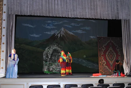 Sumqayıt Dövlət Dram Teatrında yeni tamaşanın premyerası olub