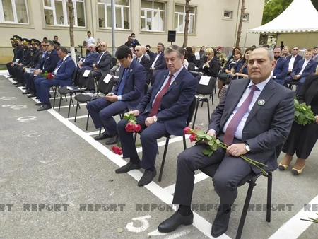 Bakıda Milli Qəhrəman Yuri Kovalyovun büstü ucaldılıb
