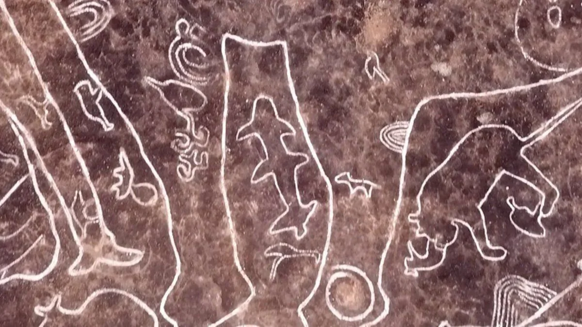 Cave drawings belonging to unknown civilization found in India