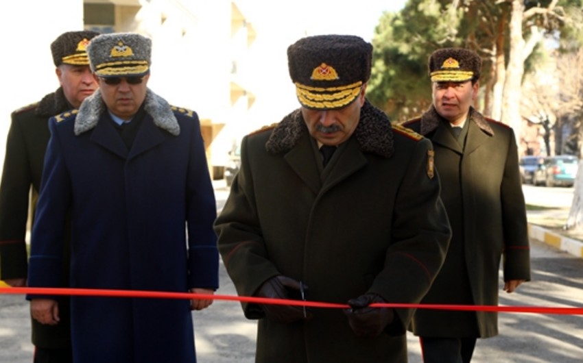 Azərbaycan Hərbi Hava Qüvvələrinin aviabazasında yeni yaşayış binası istifadəyə verilib
