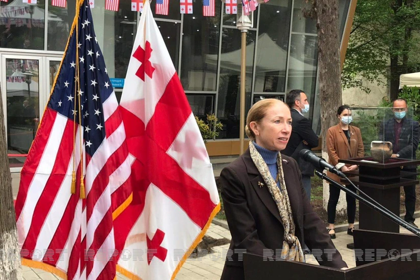 US Ambassador to Georgia speaks in Azerbaijani