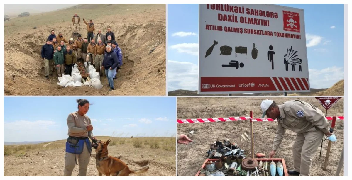 Britaniya səfirliyi: Azərbaycanın minalardan azad olmasını istəyirik
